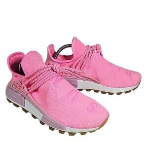 Adidas Pharrell X NMD Human Race Trail Sun Calm Pink Sneakers Mens Size 8.5